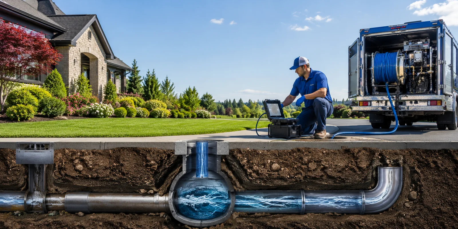 Drainage restoration information for Bloomington, WI